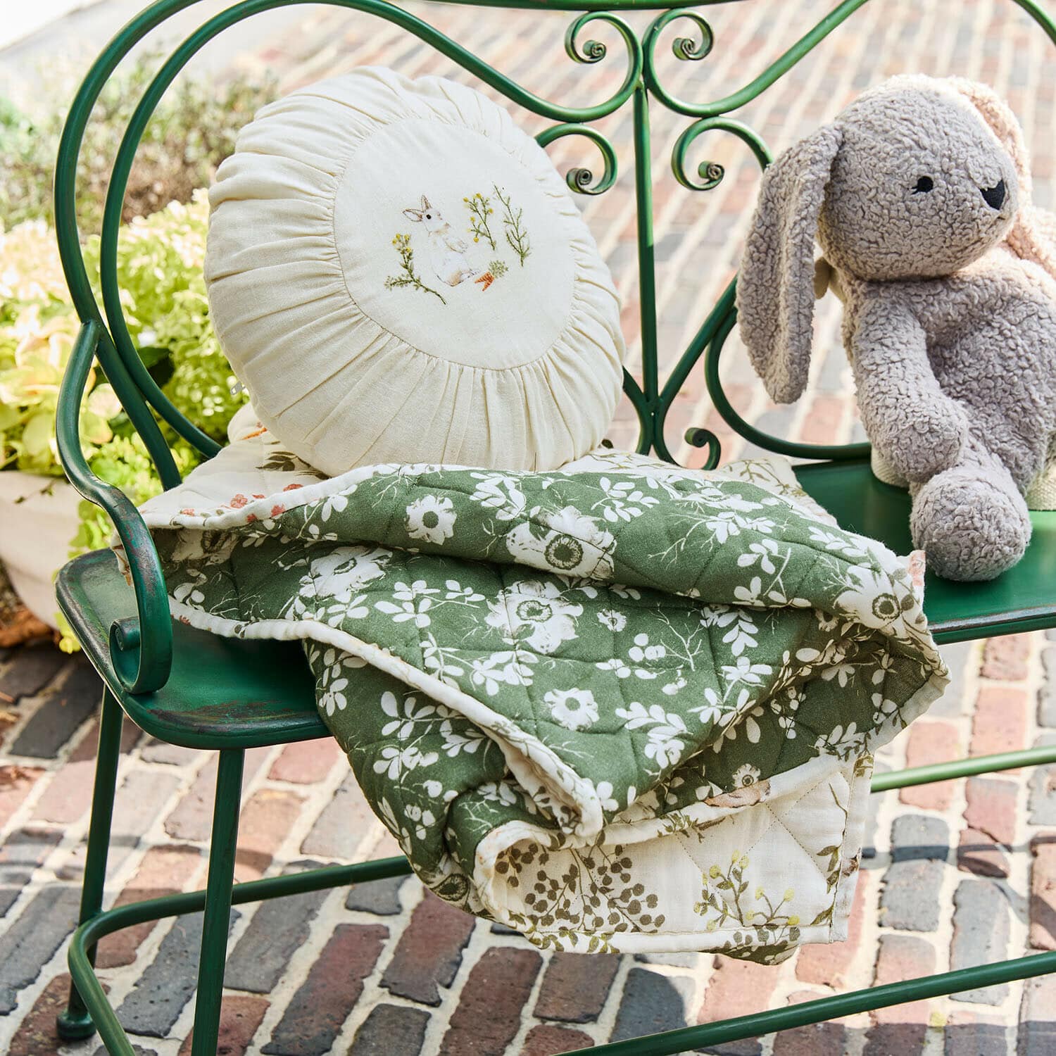 Plaid en kussen Puddlebrook