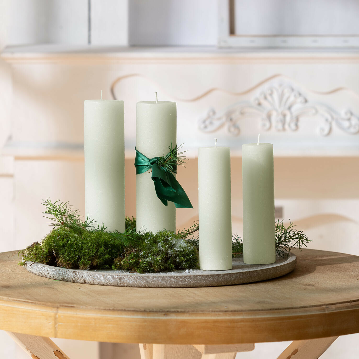 Lot de 4 bougies Avinal