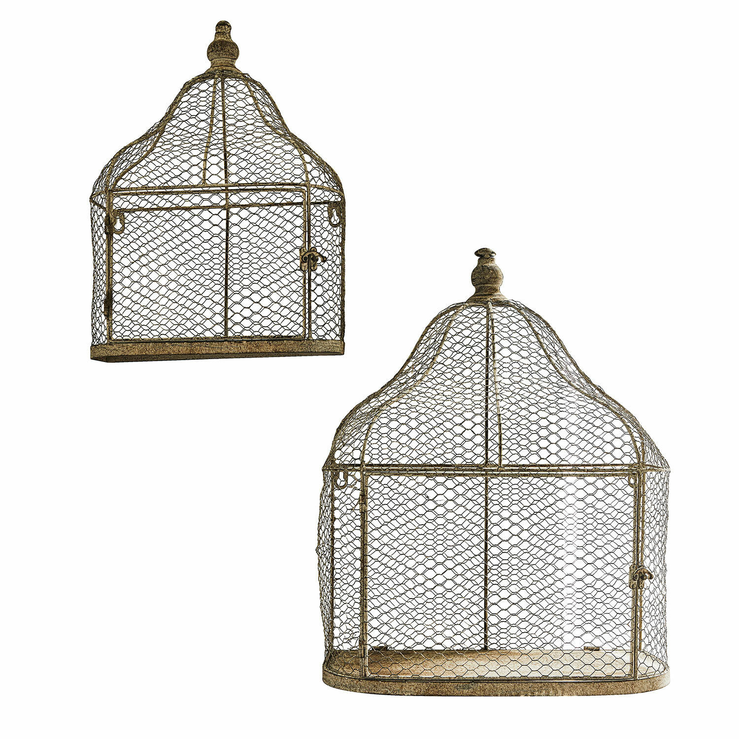 Lot de 2 cages à oiseaux Cavan