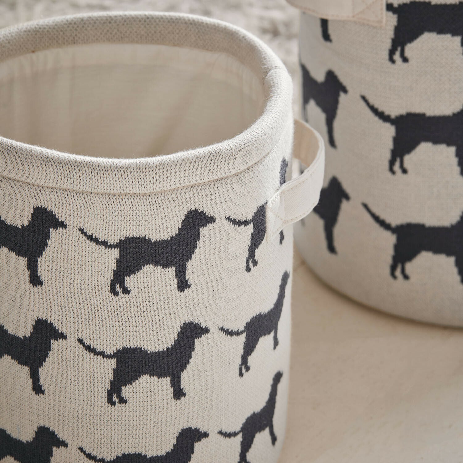 Lot de 2 paniers pour animaux Pawelino