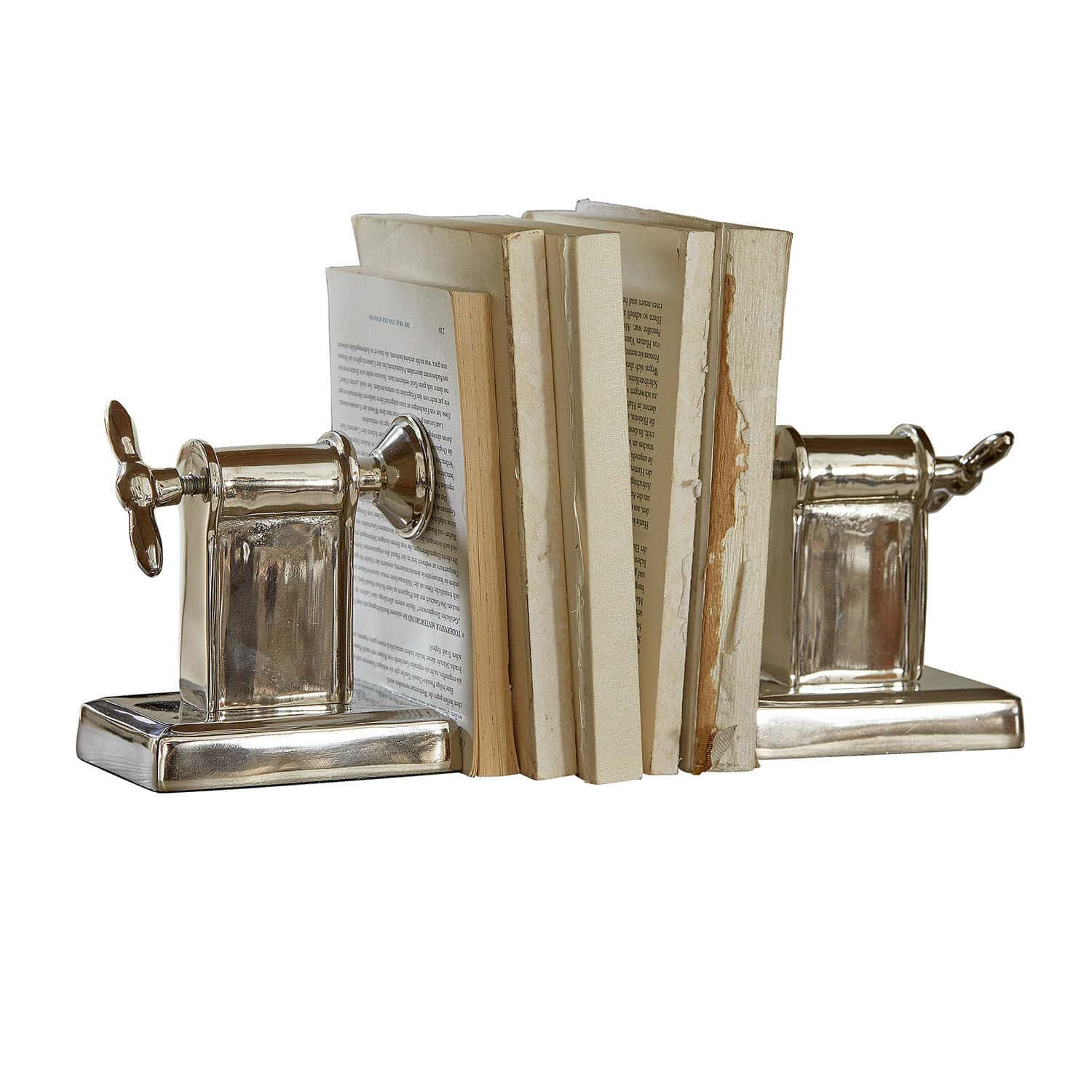 Lot de 2 serre-livres Iskora