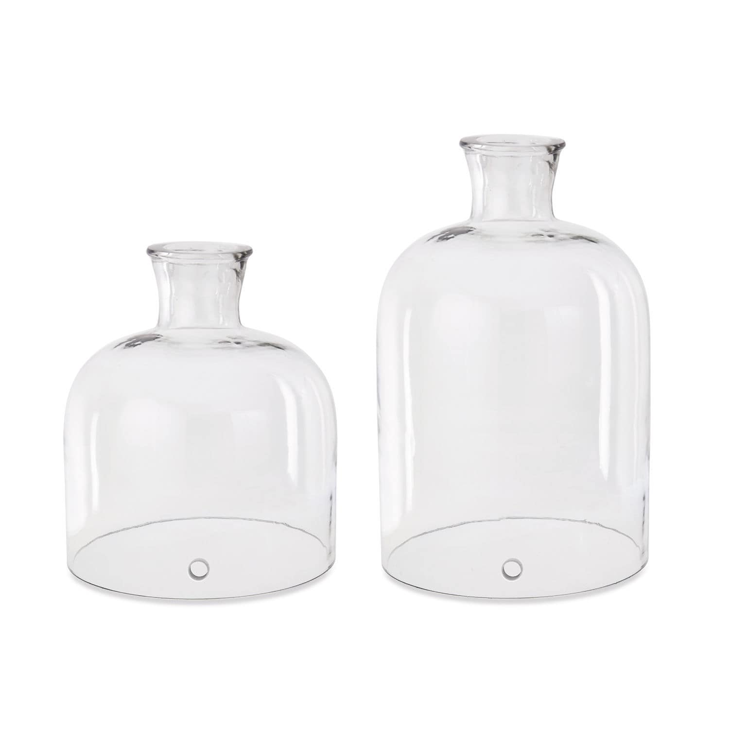 Glazen stolp set van 2 Modesty