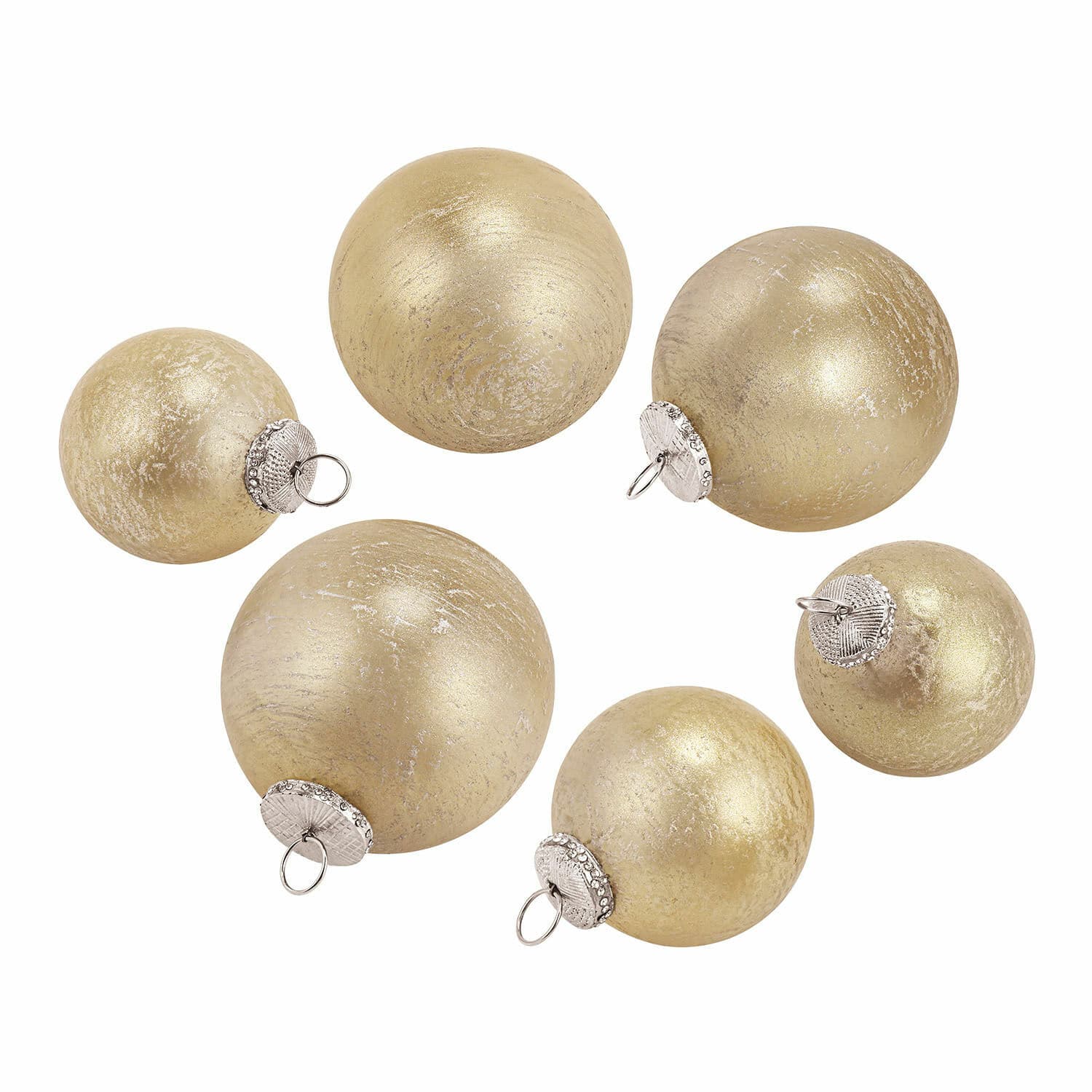Kerstbal set van 6 Demerique