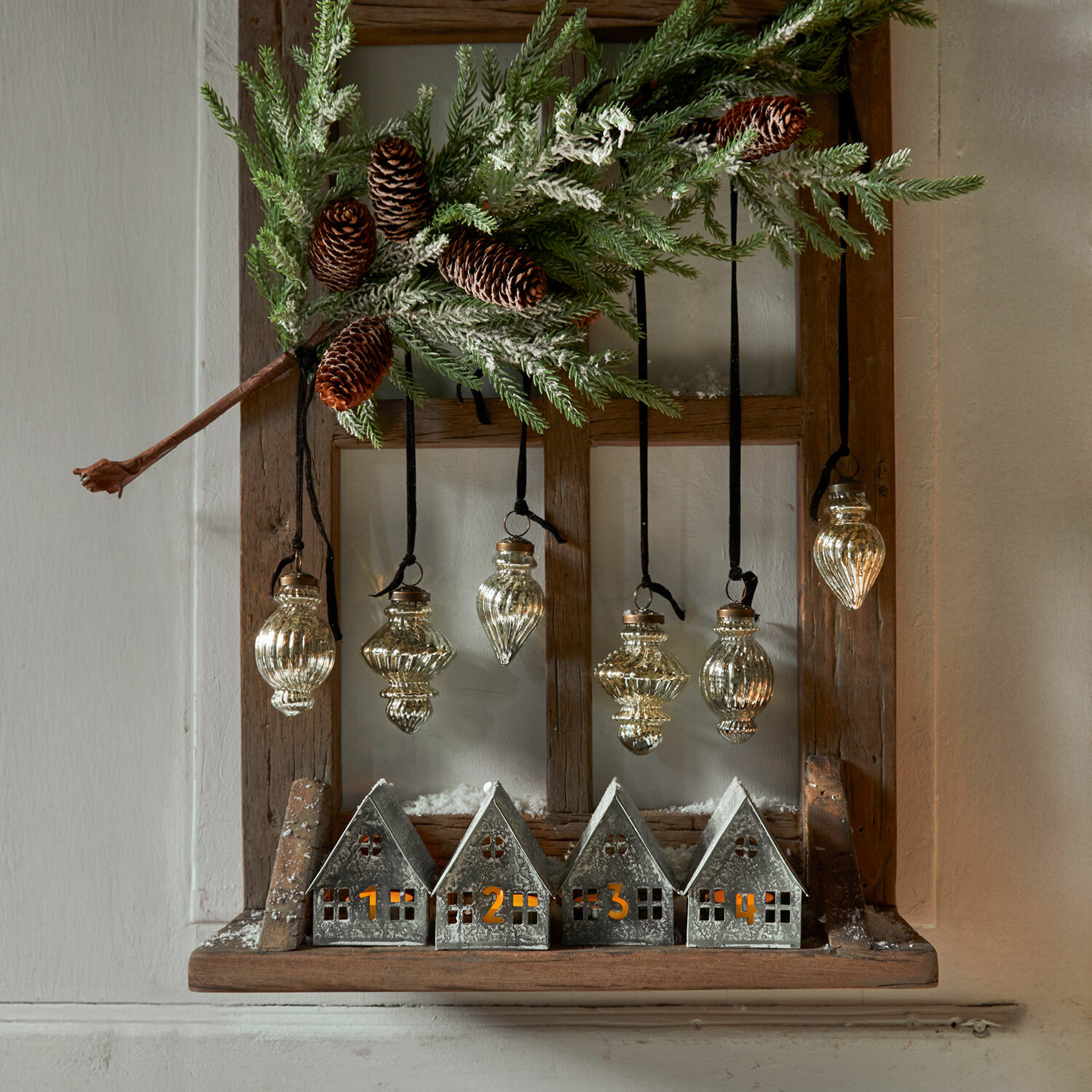 Kerstbal set van 6 Everelles