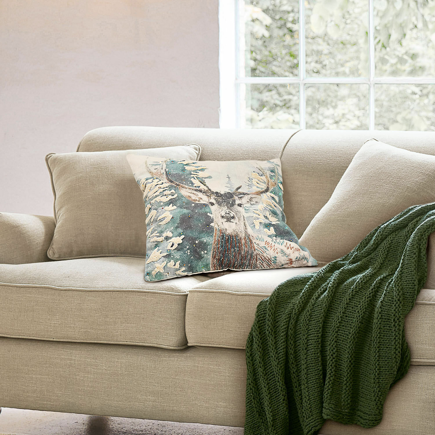 Housse de coussin Elvaris