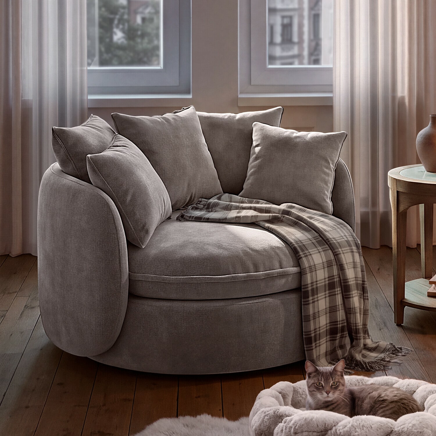 Fauteuil rotatif Parkford Fauteuil rotatif Parkford