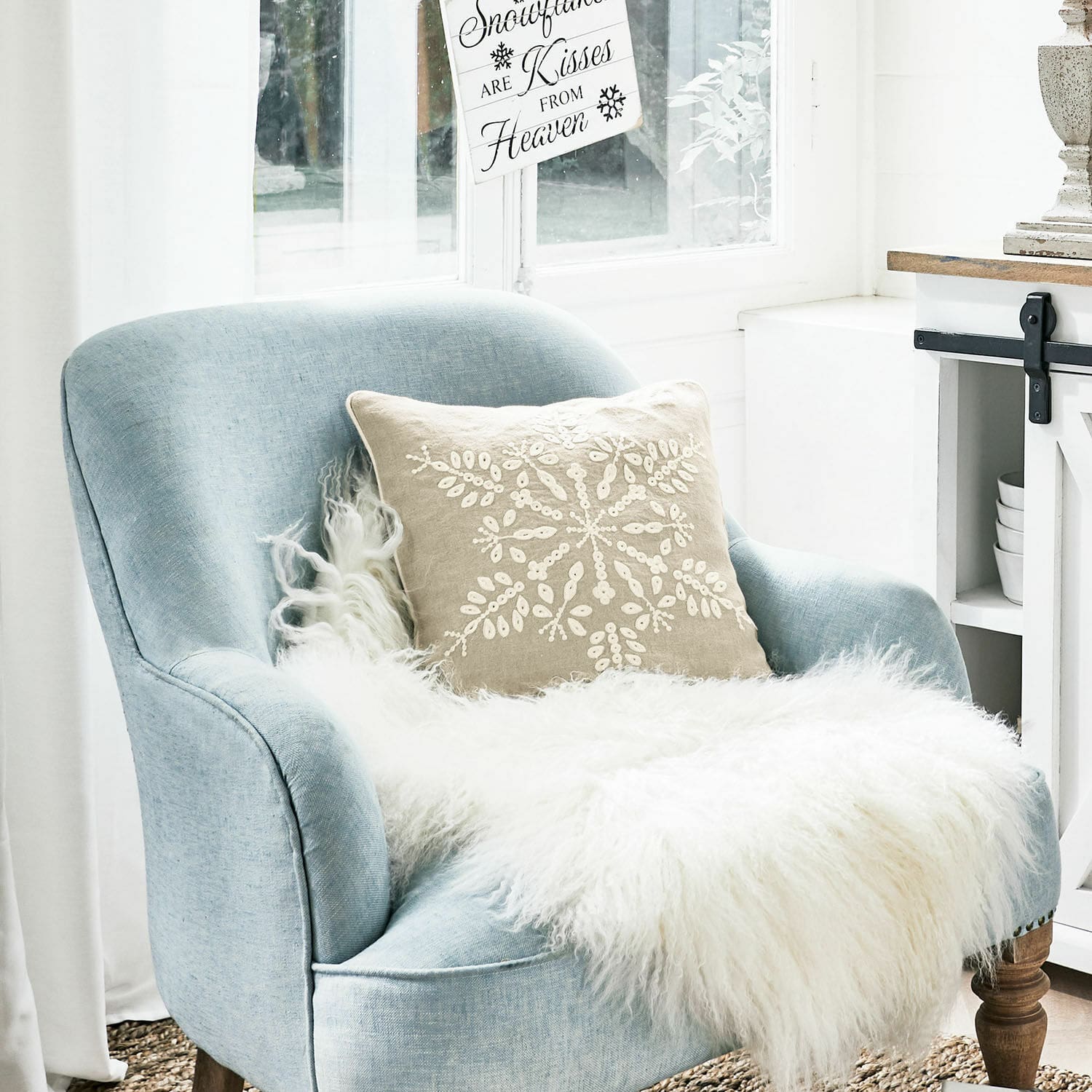 Kussenhoes Snowflake