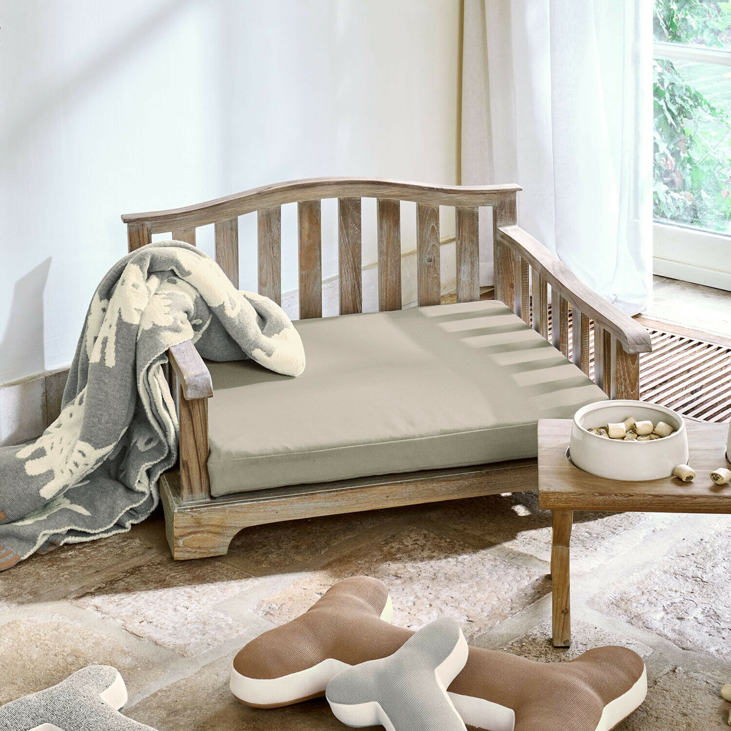 Canapé d’intérieur et d’extérieur pour animaux Waggins