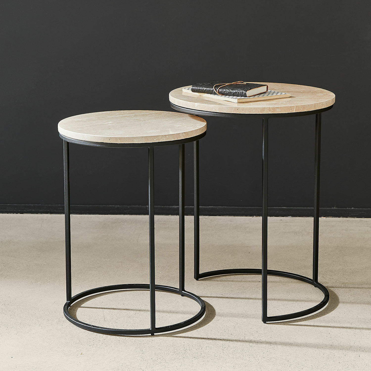 Bijzettafel set van 2 Émorieux Bijzettafel set van 2 Émorieux