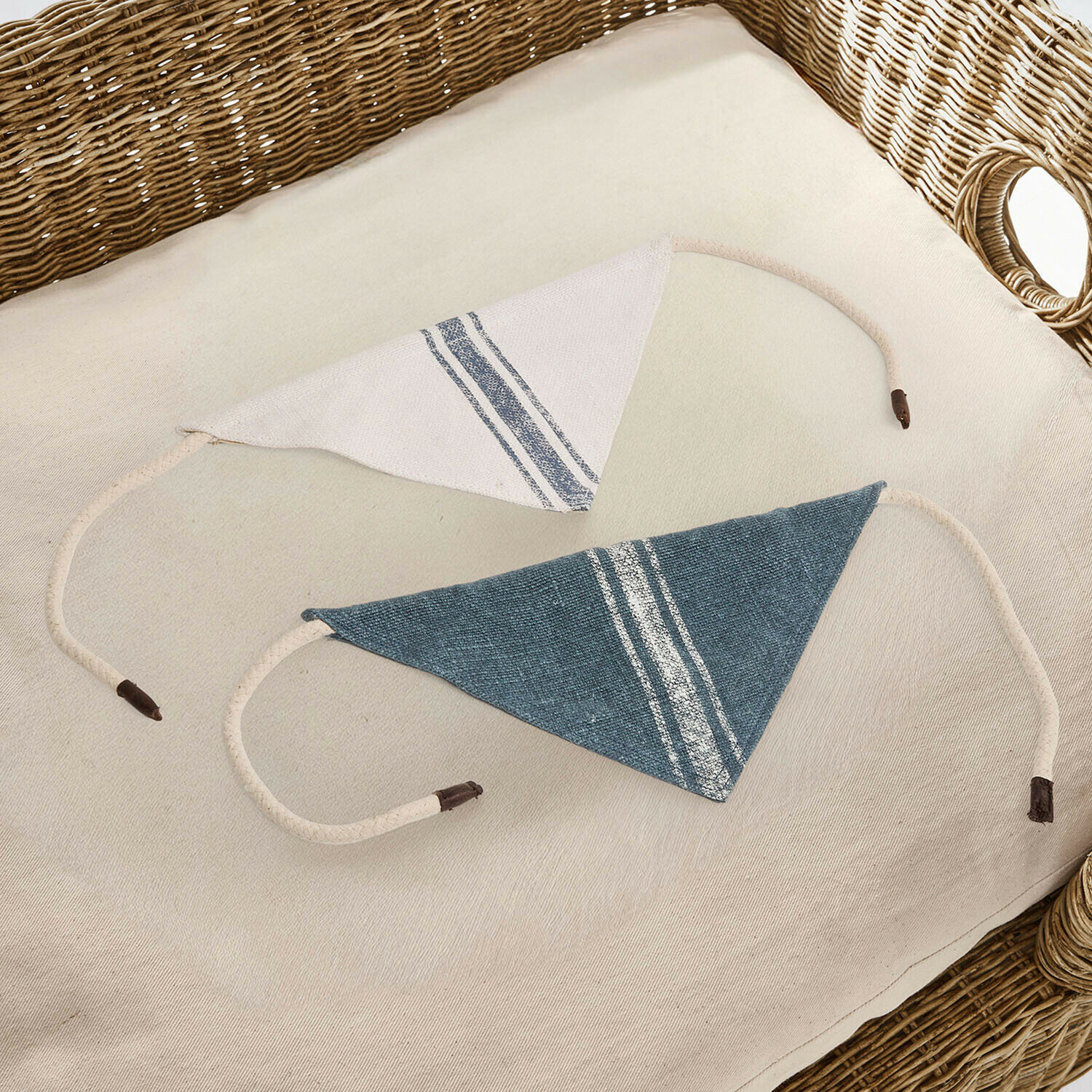 Lot de 2 foulards pour chien Pawera