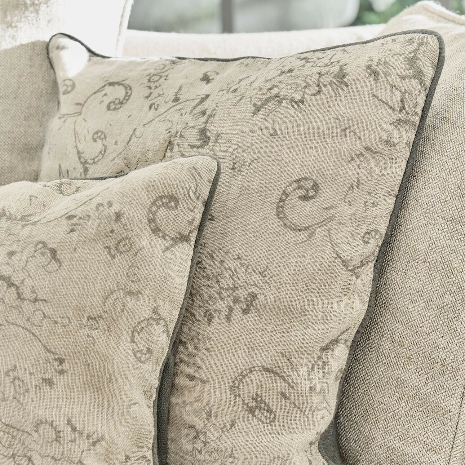 Lot de 2 housses de coussins Tenerosa