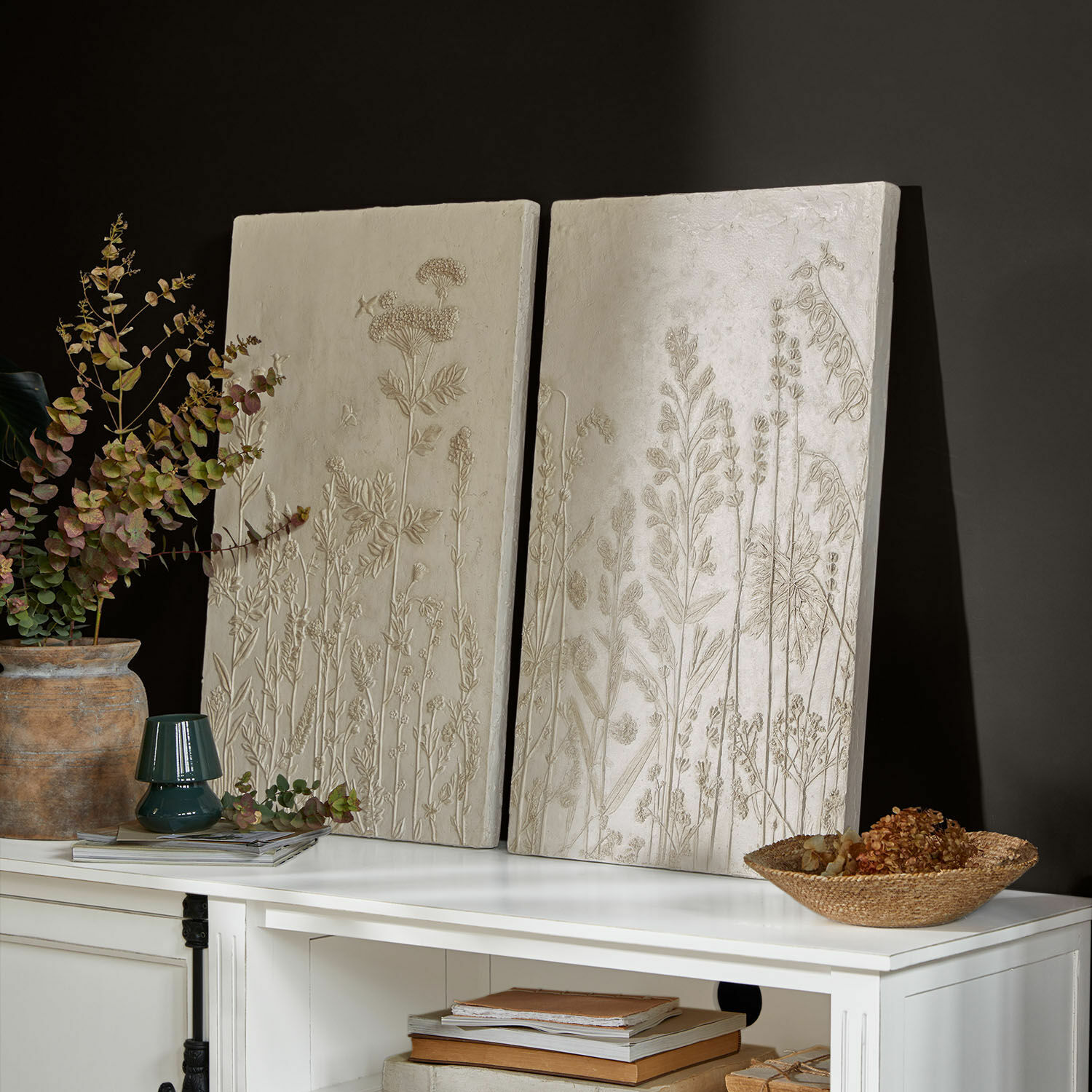 Lot de 2 tableaux Almahara
