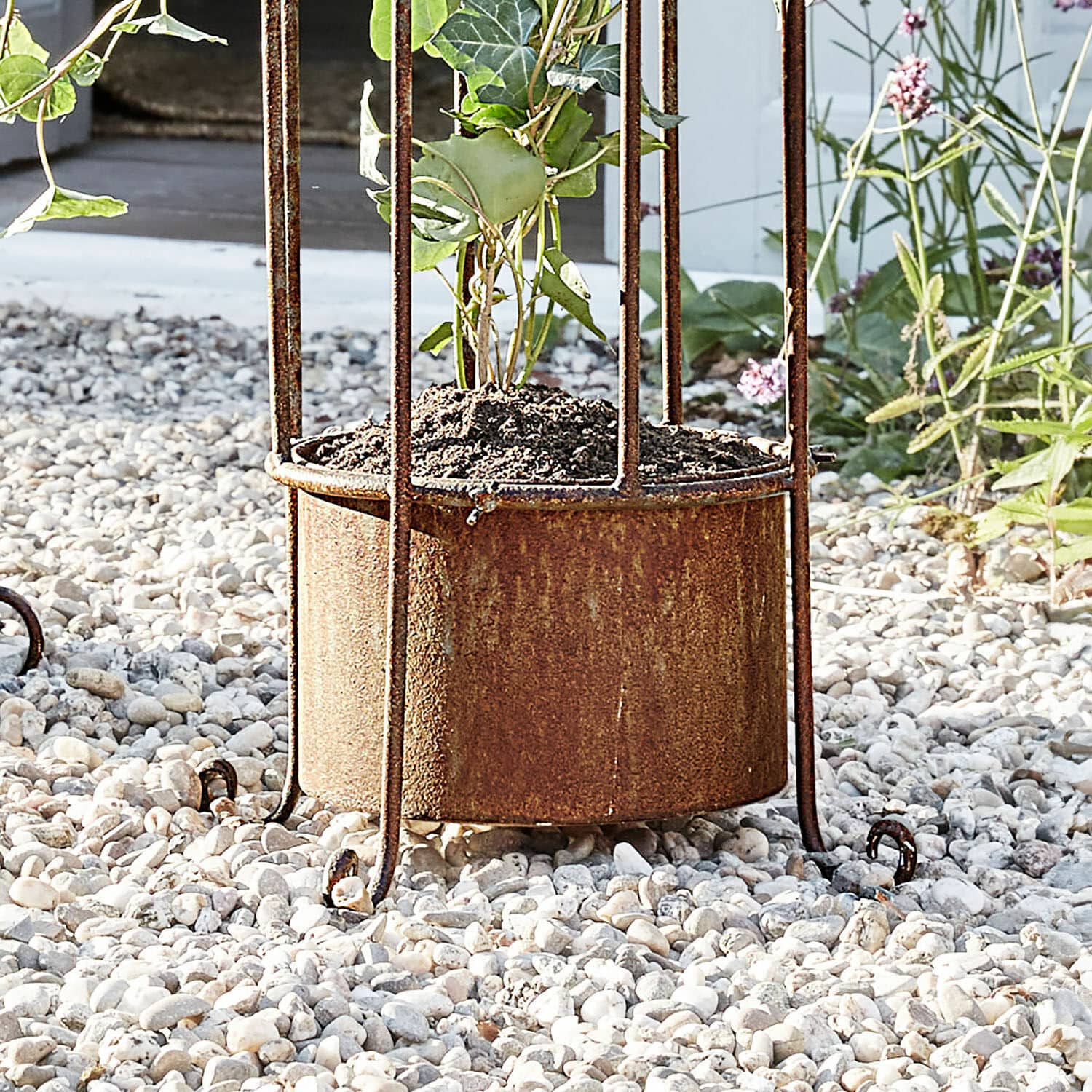 Lot de 2 supports pour plantes grimpantes Sixorev