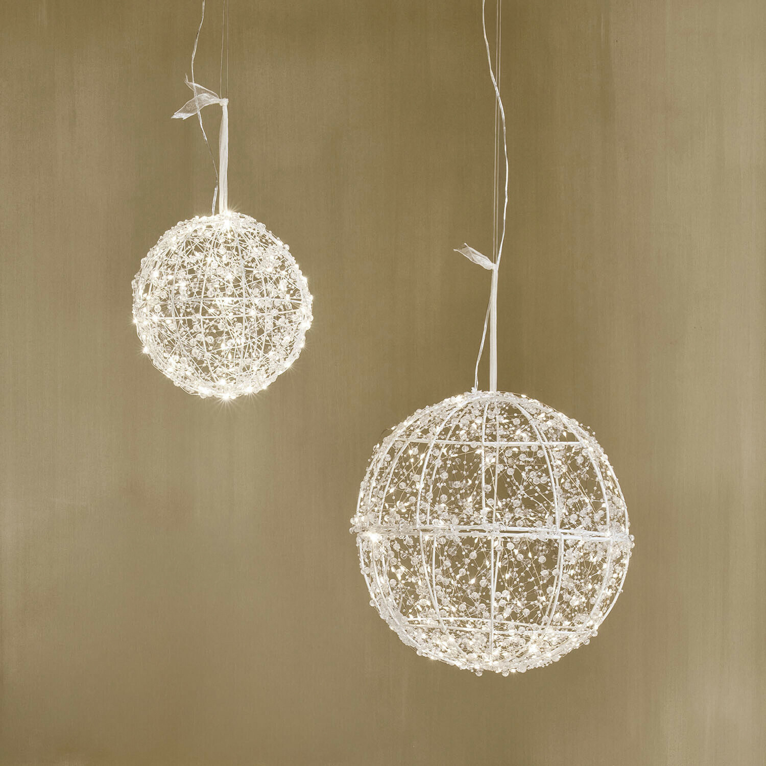 Ledlichtbol set van 2 Péralise
