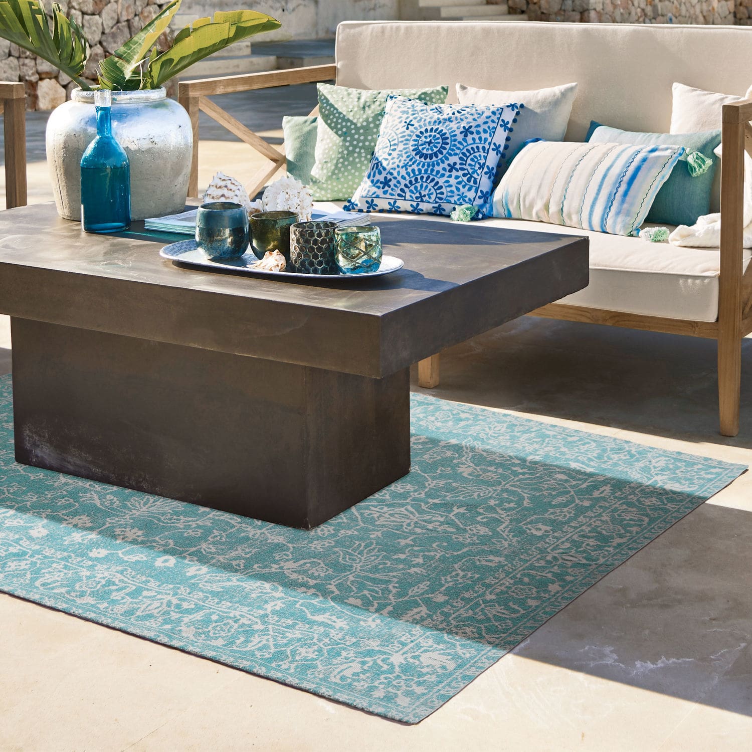 Tapis d’intérieur et d’extérieur Bhat