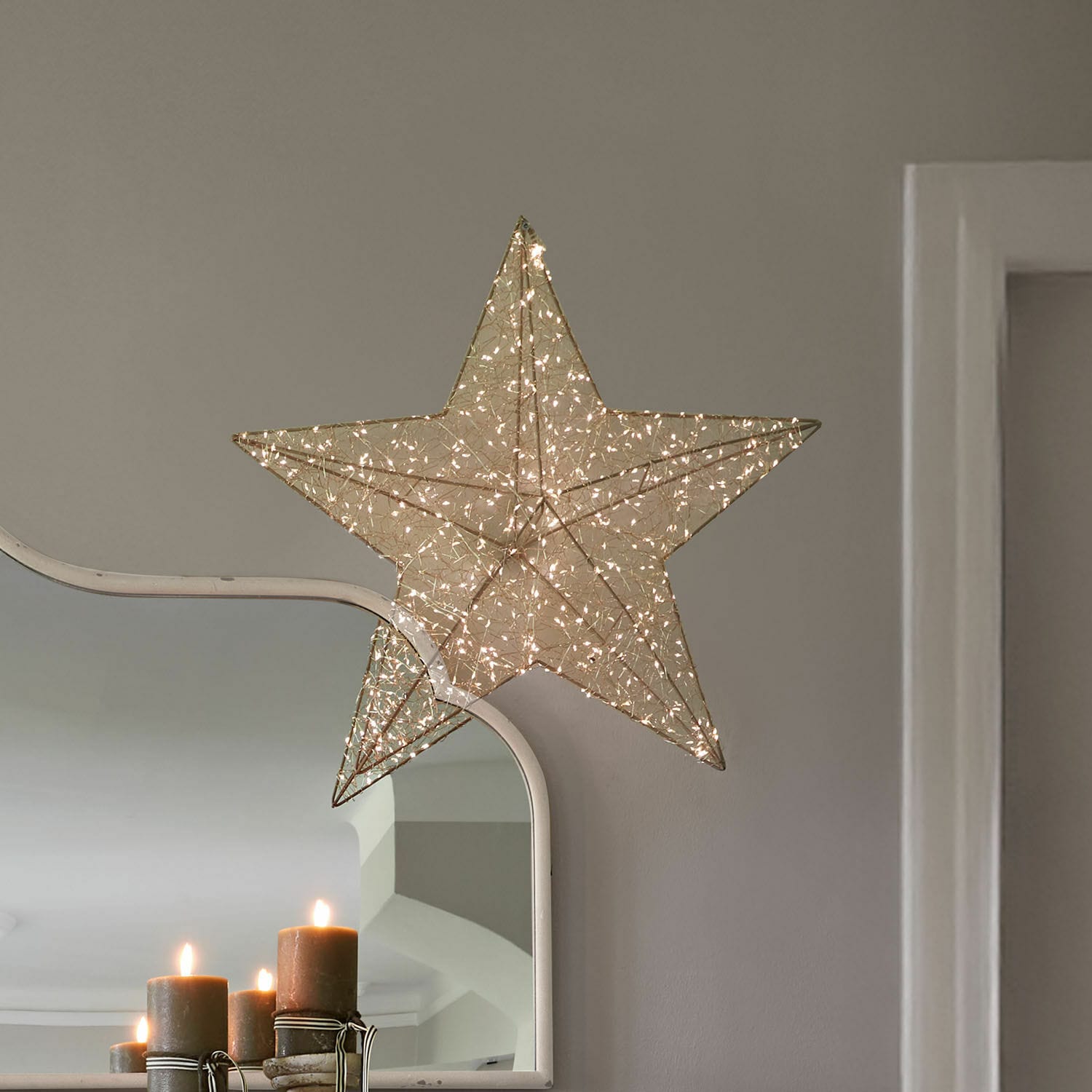 Étoile à LED Vivetelle