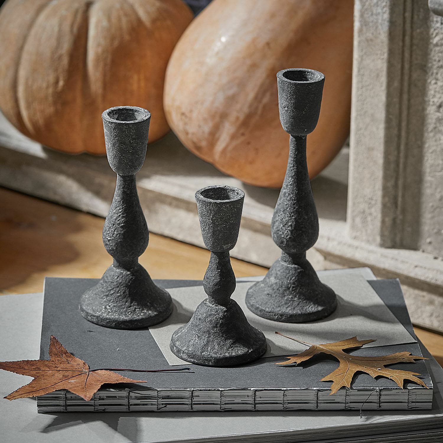 Lot de 3 bougeoirs Lavignoux