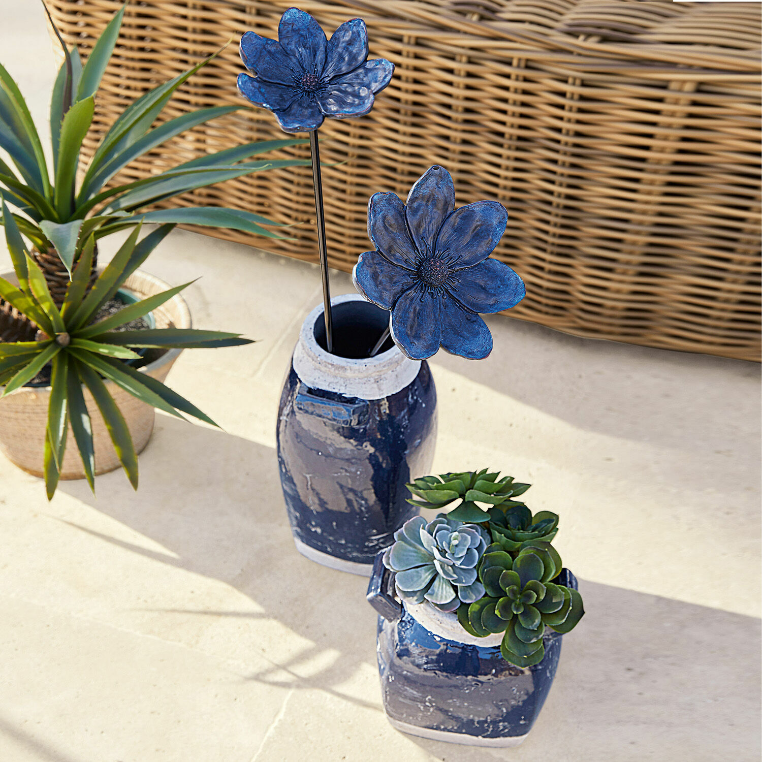 Lot de 2 cache-pots Torey