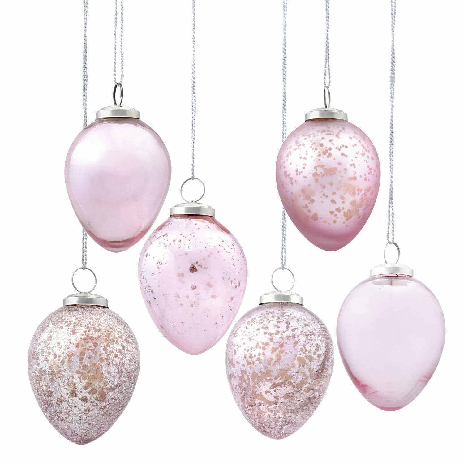 Lot de 6 œufs de Pâques Cataleya
