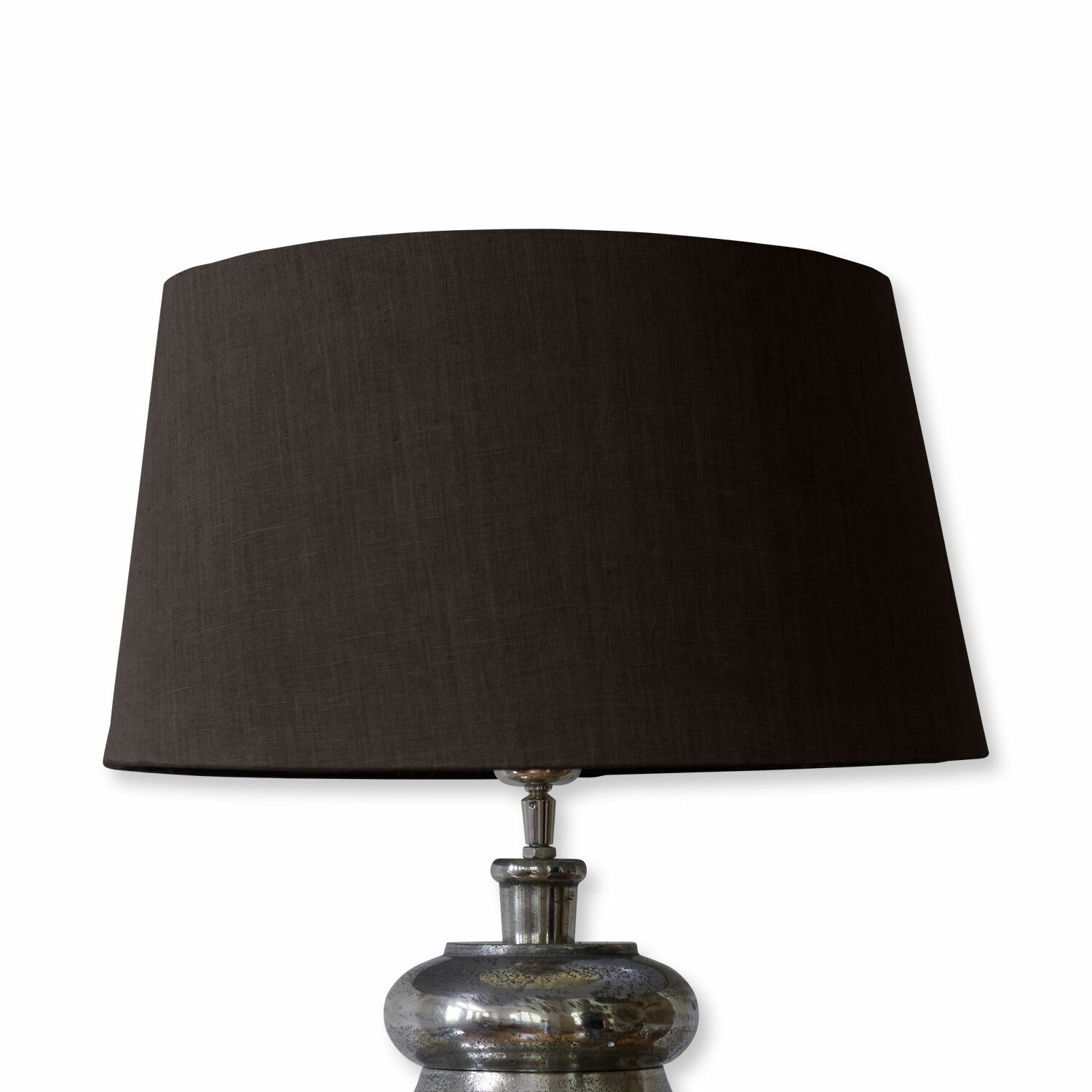 noir Abat-jour Boffas noir en tissu pour lampe, design moderne pour éclairage intérieur