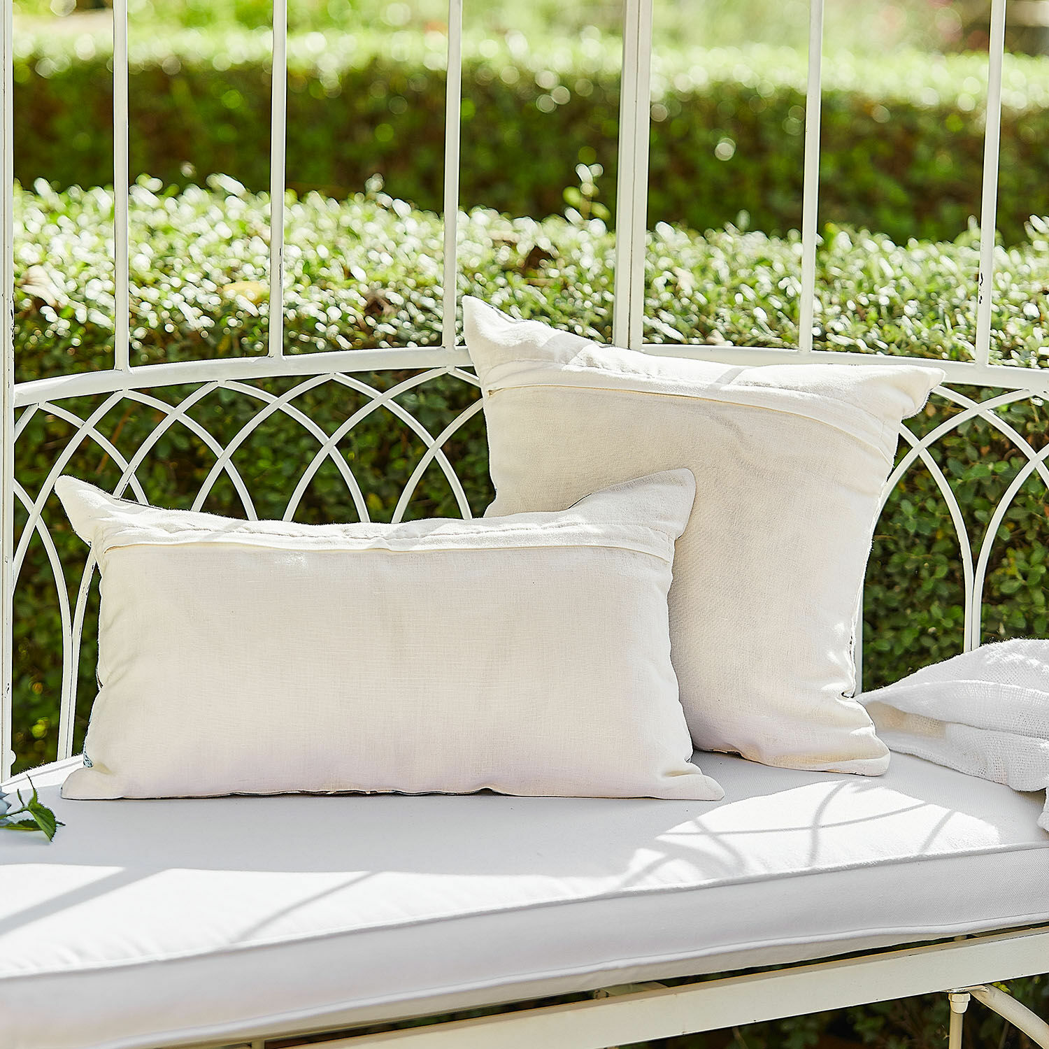Lot de 2 housses de coussins Cloranne