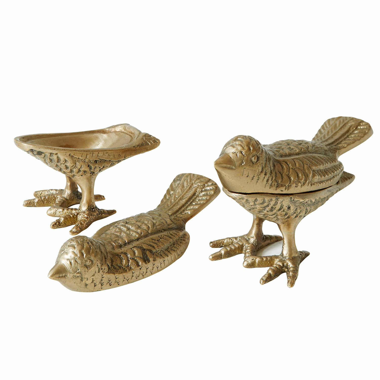 Lot de 2 oiseaux décoratifs Fairydell