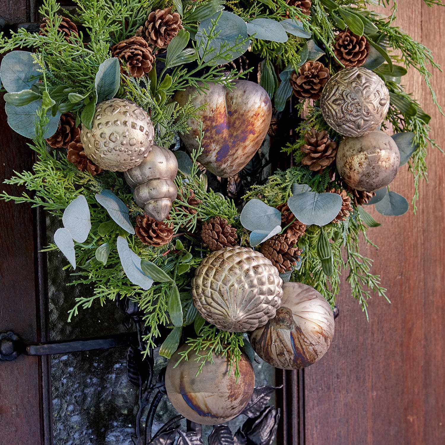 Kerstversiering set van 8 Lethem