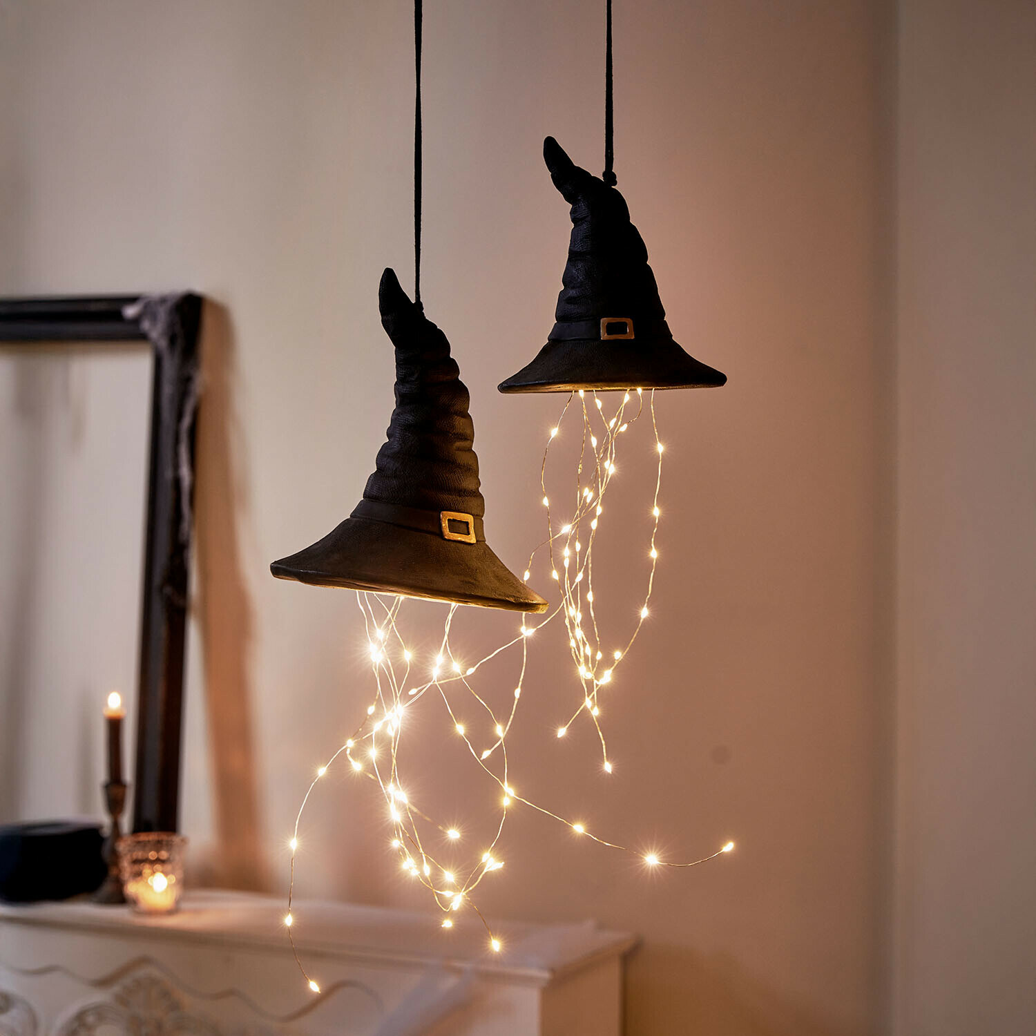 Decoratieve hoed set van 2 Elarwyn