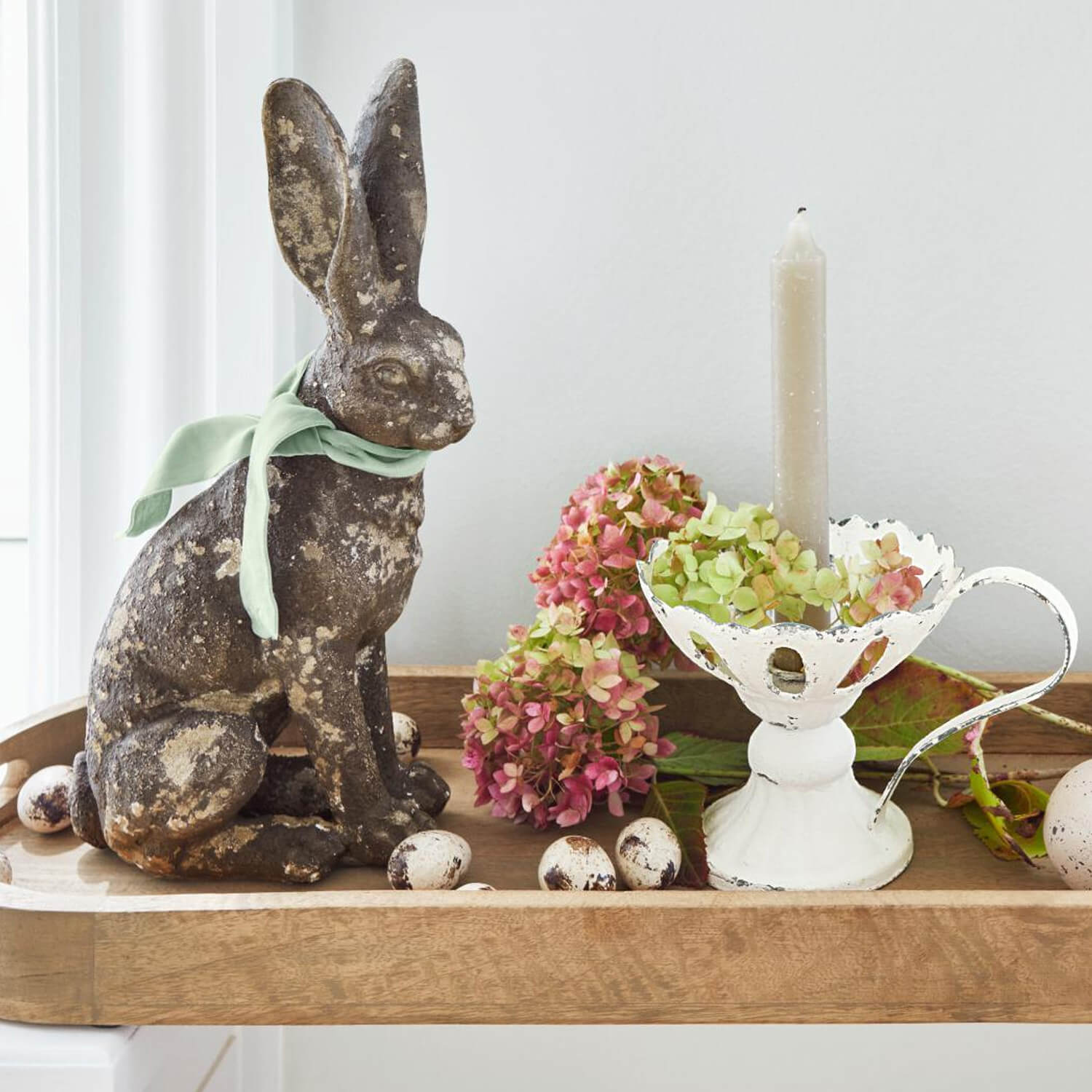 Pasen op een dienblad