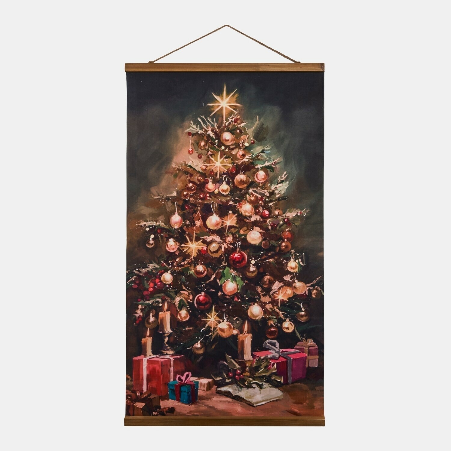 Wandafbeelding met ledverlichting Quenette