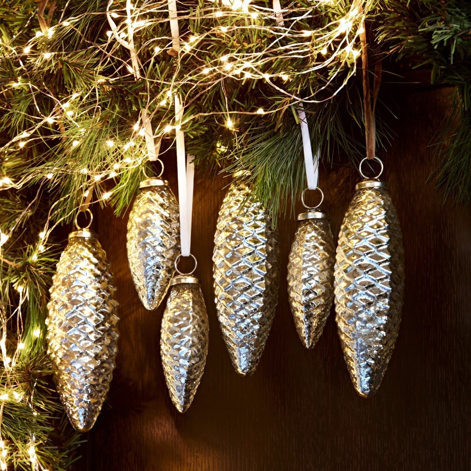 Lot de 6 décorations de Noël Bondon