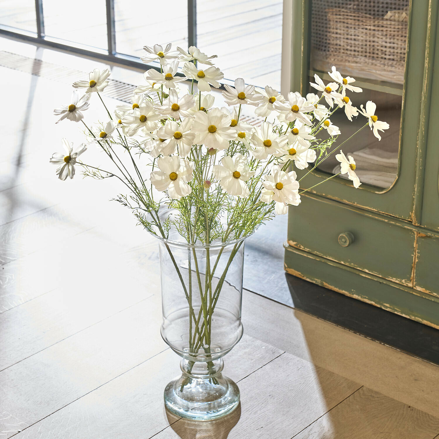 Lot de 6 fleurs décoratives Lunavelle