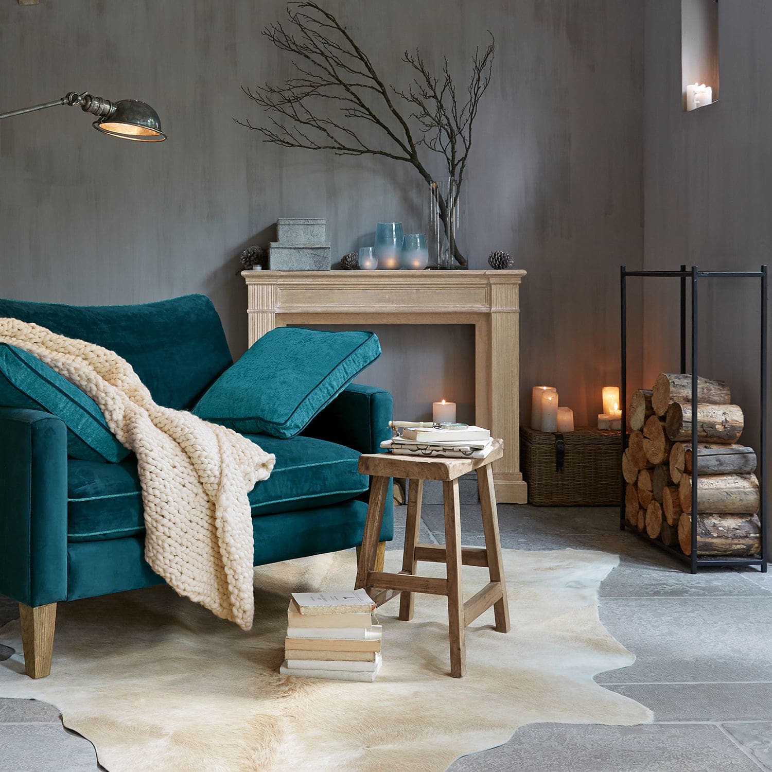 Console de cheminee Brandwood