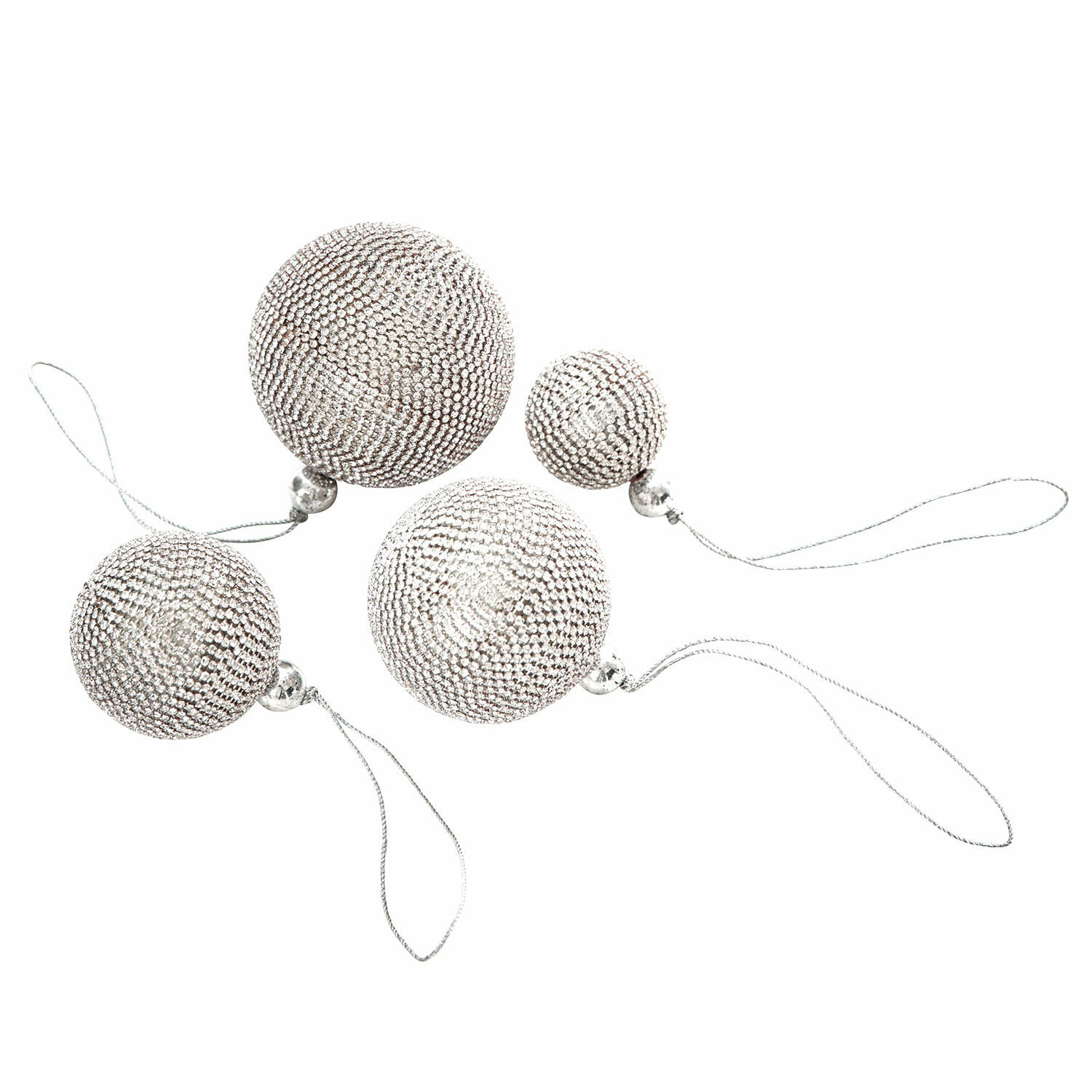 Set de 4 boules de Noël Varnor