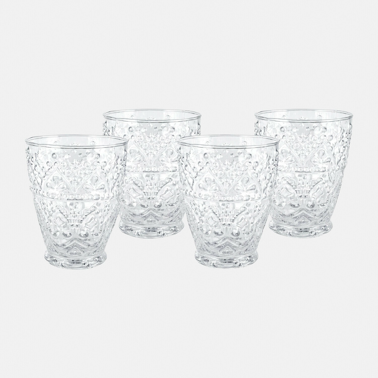 Glas set van 4 Rivoux