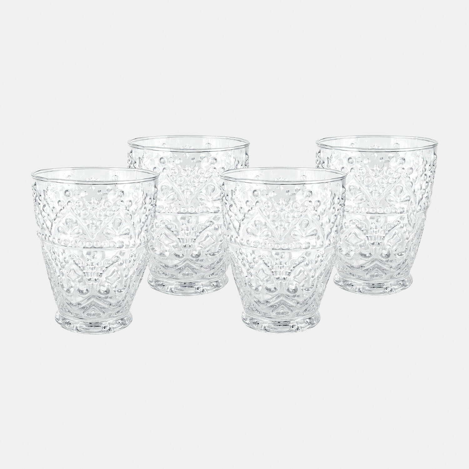 Glas set van 4 Rivoux