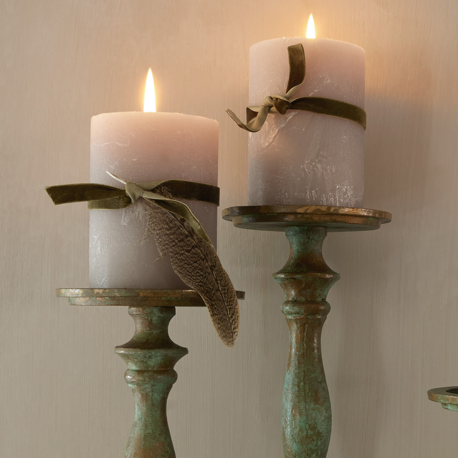 Lot de 3 bougeoirs Floirac