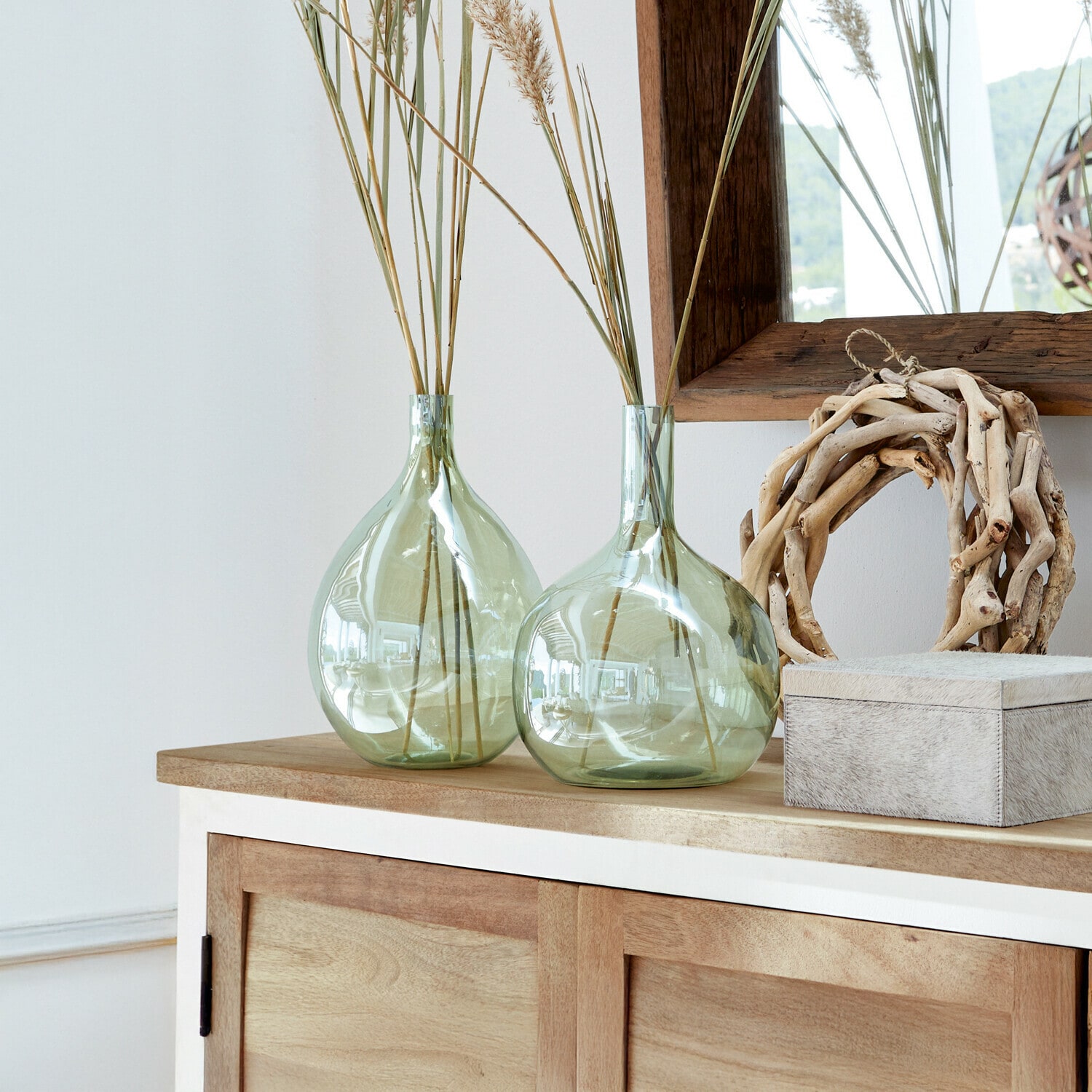 Lot de 2 vases Erlunda