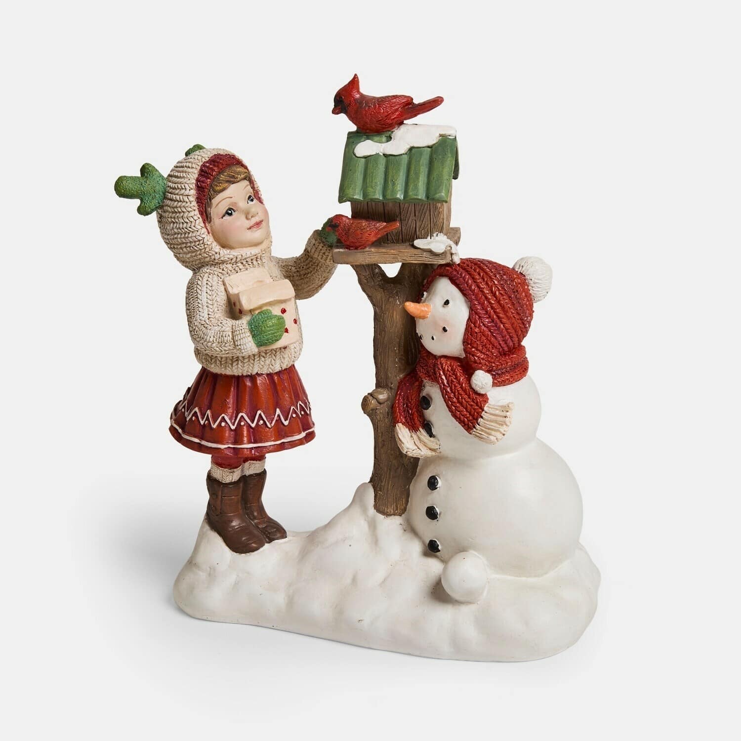 Decoratief kindje met vogelhuisje Irenja Decoratief kindje met vogelhuisje Irenja