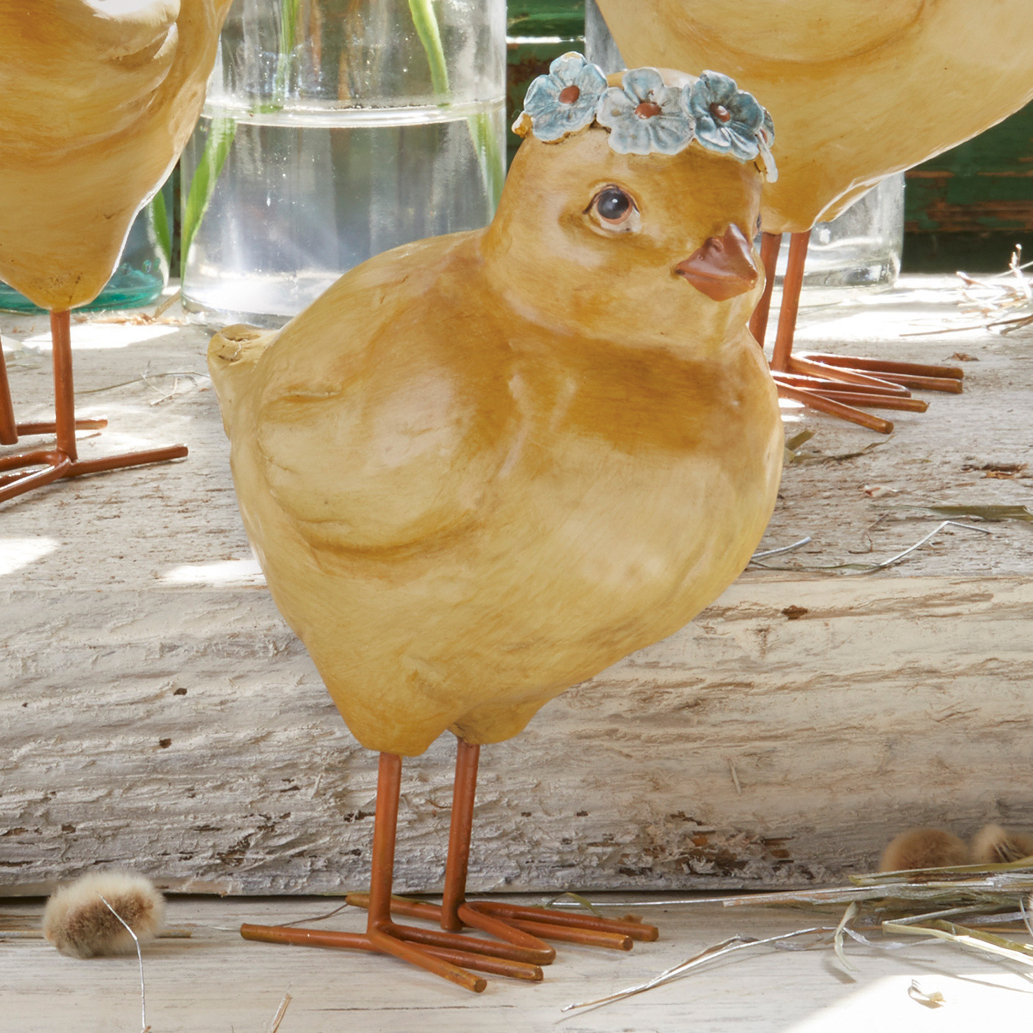 Lot de 4 poussins Dorette