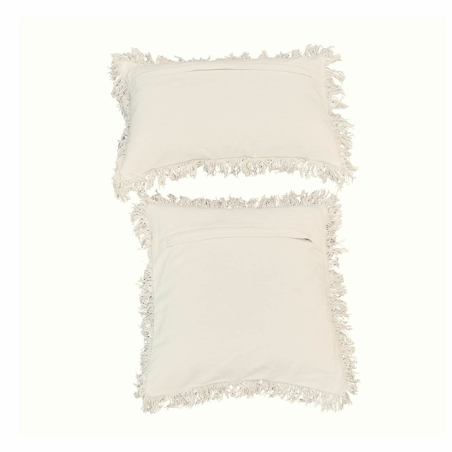Lot de 2 housses de coussins Yazmira