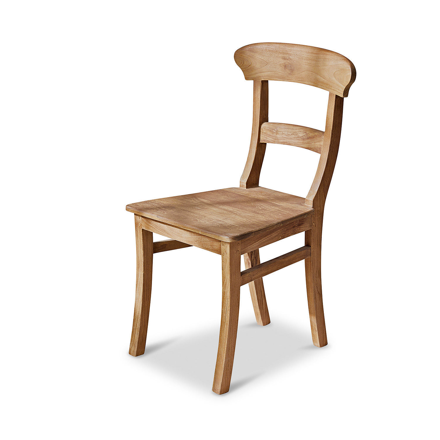 Chaise Masters Chaise classique en bois naturel, robuste et confortable pour salle à manger