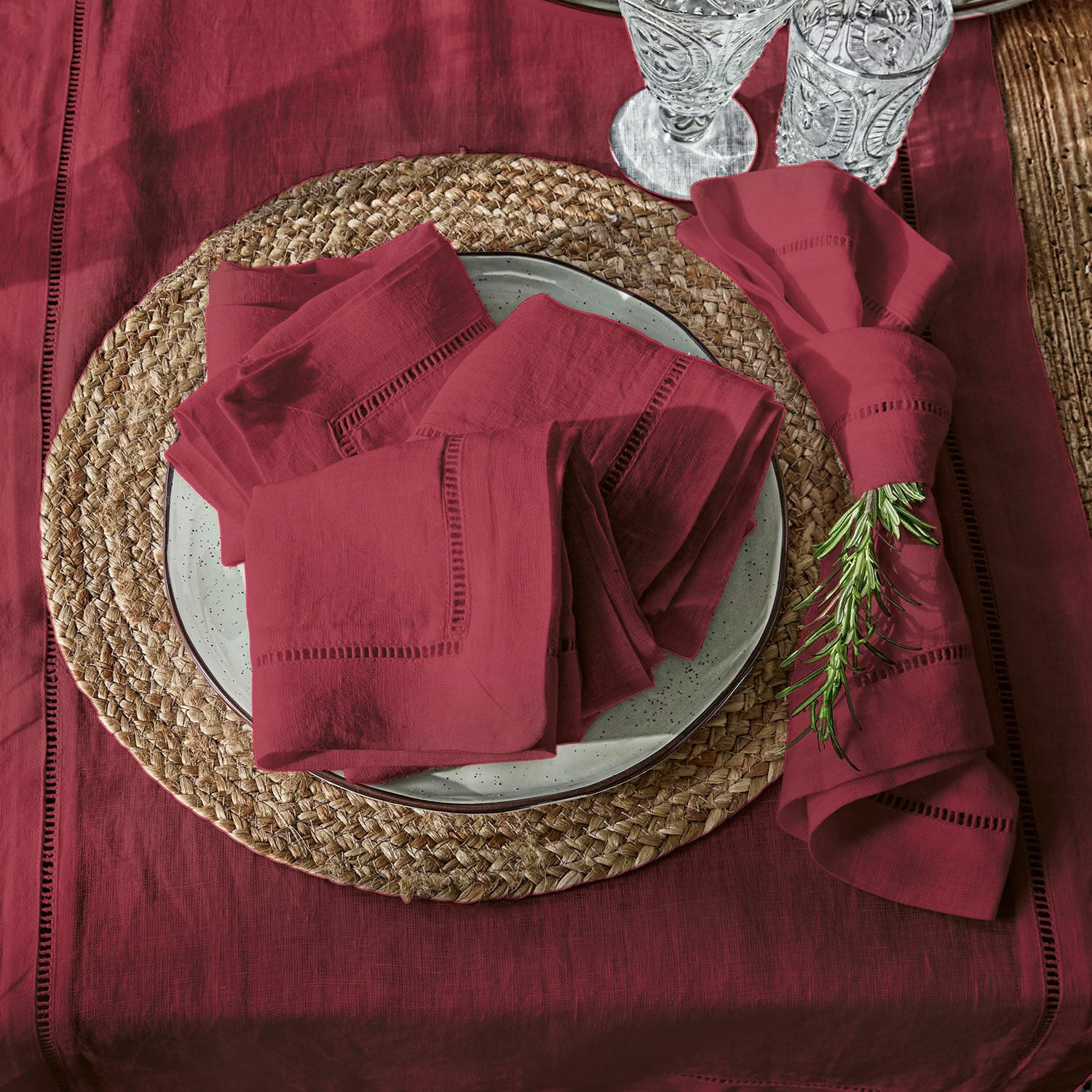 Lot de 4 serviettes Covent Garden