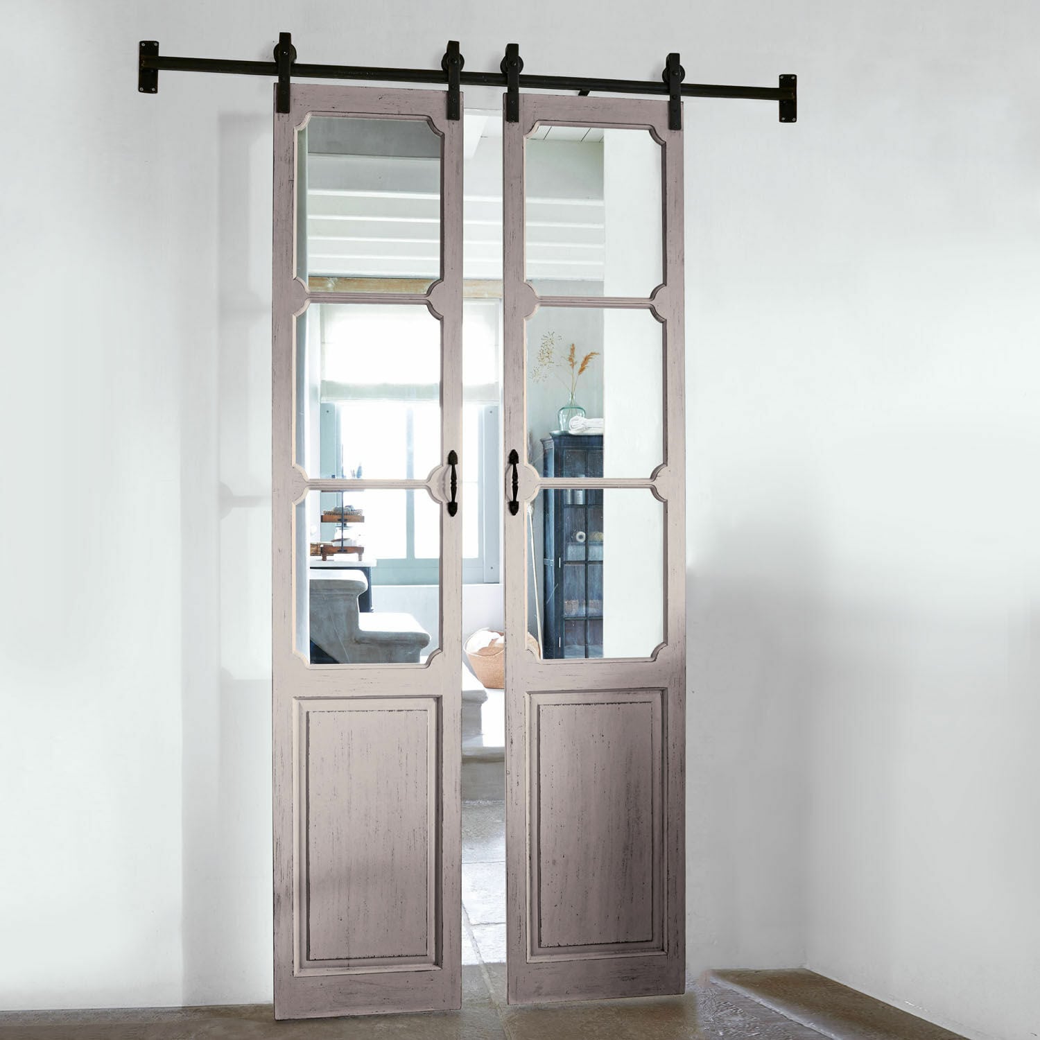 Double porte coulissante Tibout