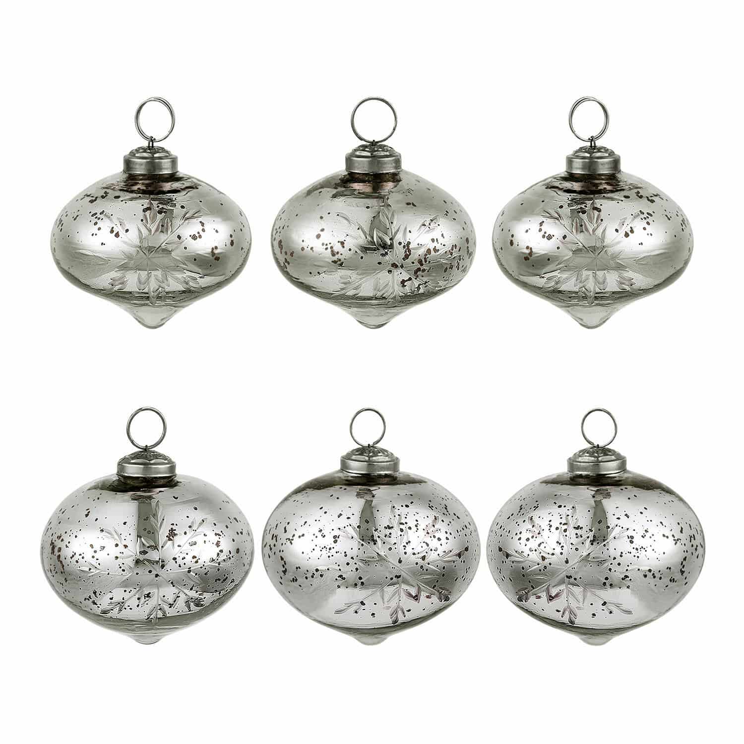 Kerstbal set van 6 Isaulie