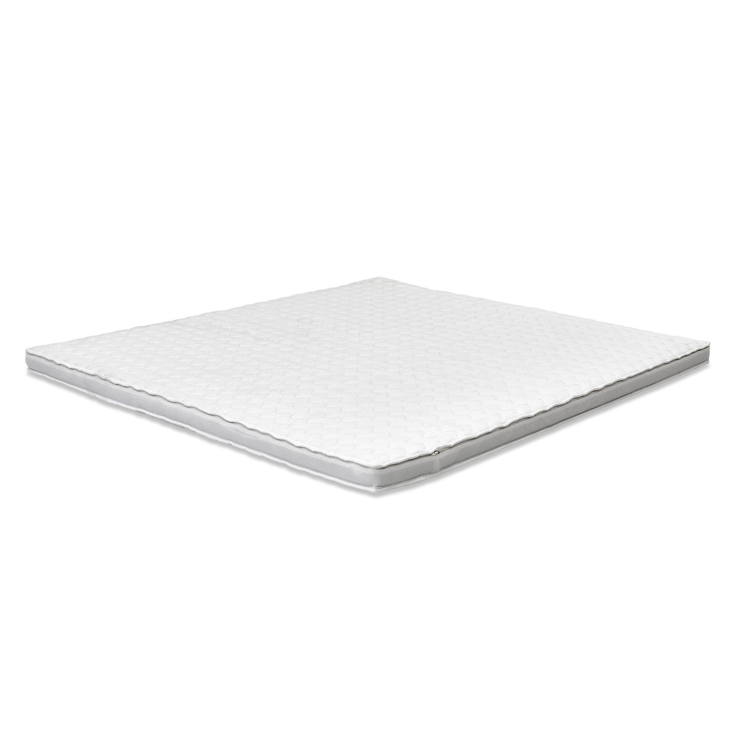 Witte gewatteerde matras topper, zacht en comfortabel voor betere nachtrust