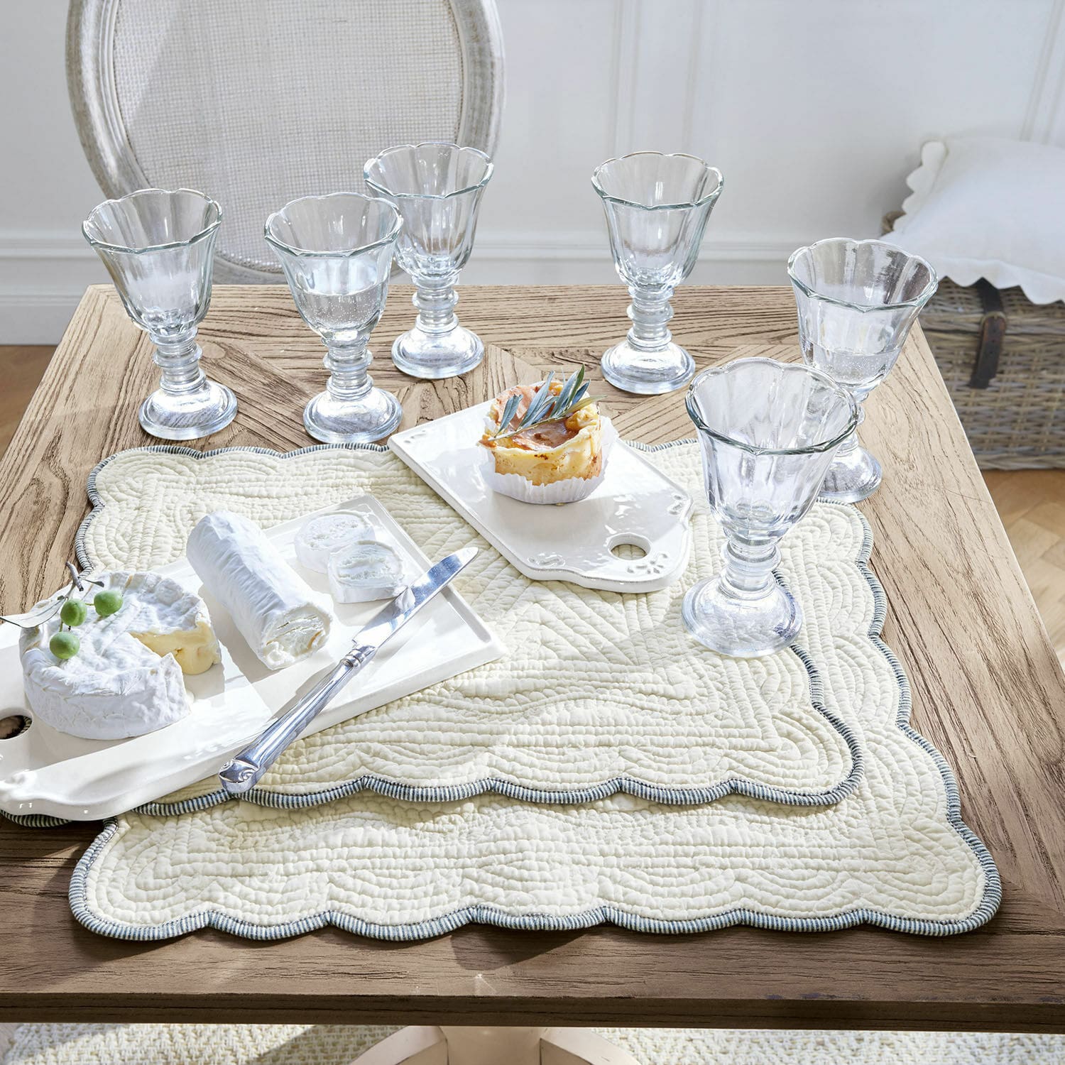 Lot de 2 sets de table Fontienne