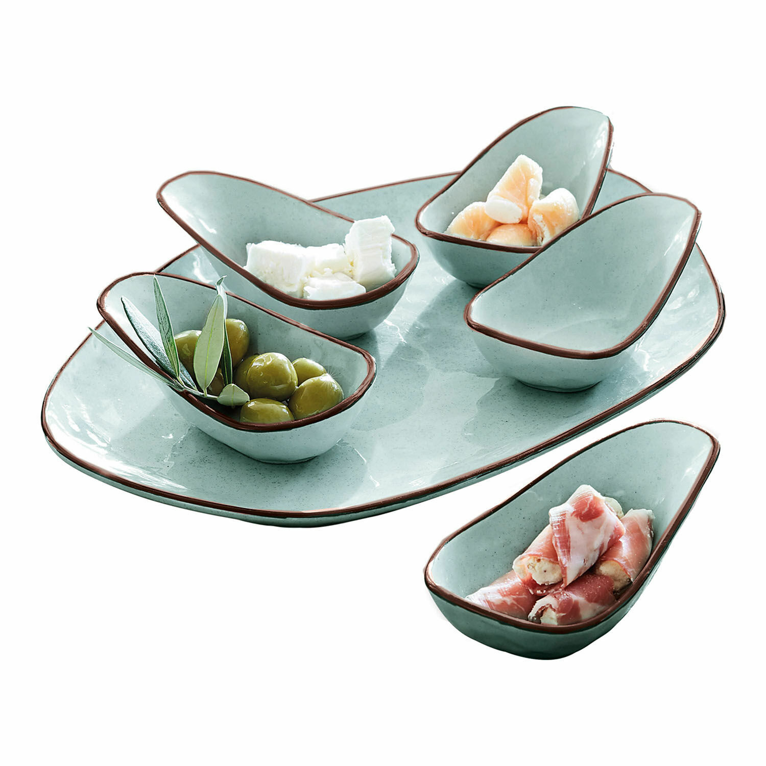 Lot de coupelles, 6 pièces Biarré