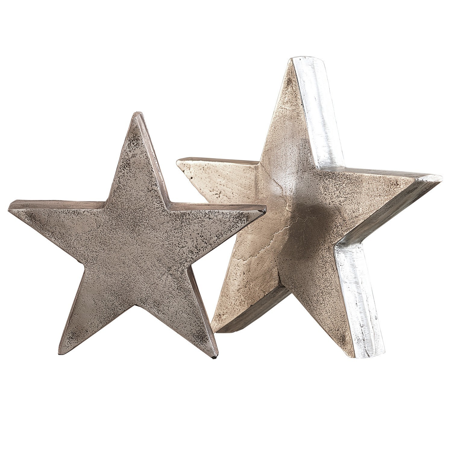 Decoratiester set van 2 Big Star