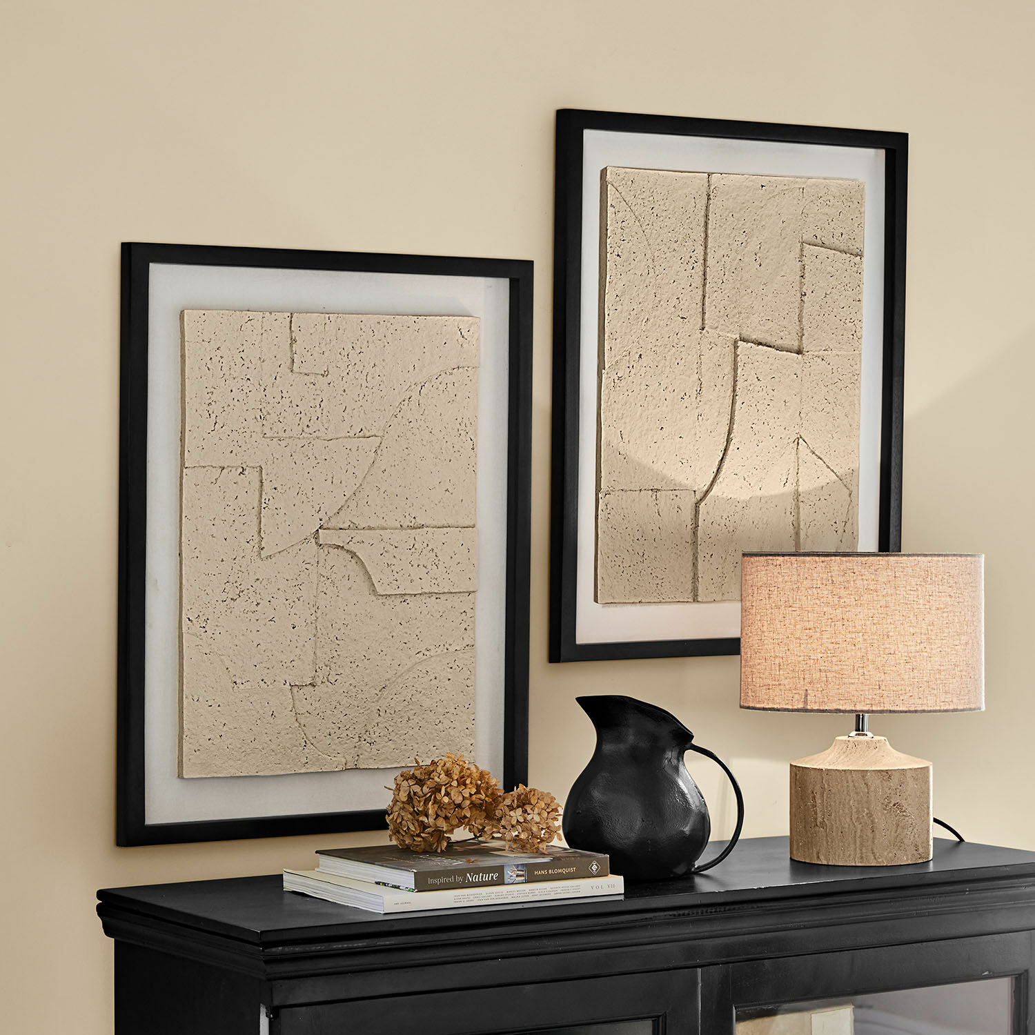 Lot de 2 tableaux Lavinois